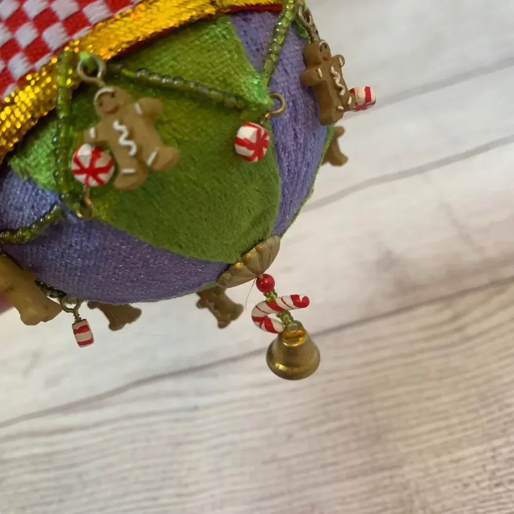 Leapin' Santa Vintage Christmas Ornament Bulb Christmas Begins In the Kitchen